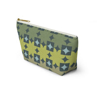 World's Fair Accessory Pouch w T-bottom in Green